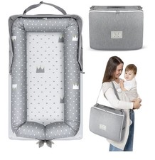 Portable Newborn Lounger 0-24 Mos. Sealed New In Box Crown Design