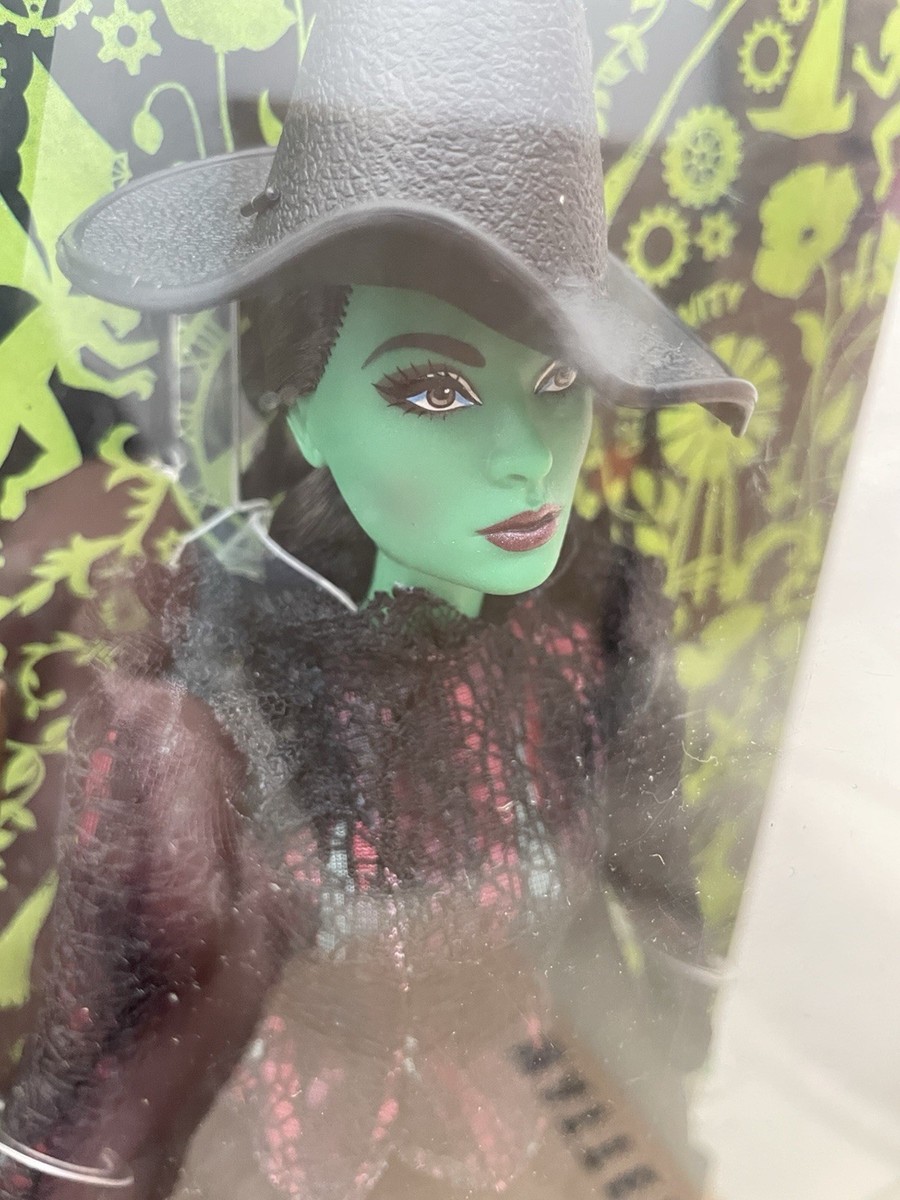 2018 Barbie Signature WICKED Elphaba Barbie Doll FJH60 NRFB Read