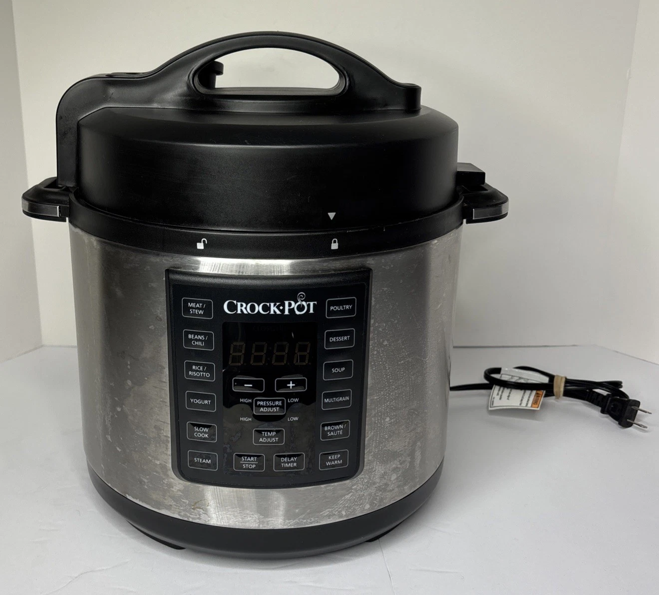 Crock-Pot 6QT Express Pressure Cooker Model SCCPPC600-V1 See Pictures *No Pot*
Opens in a new window