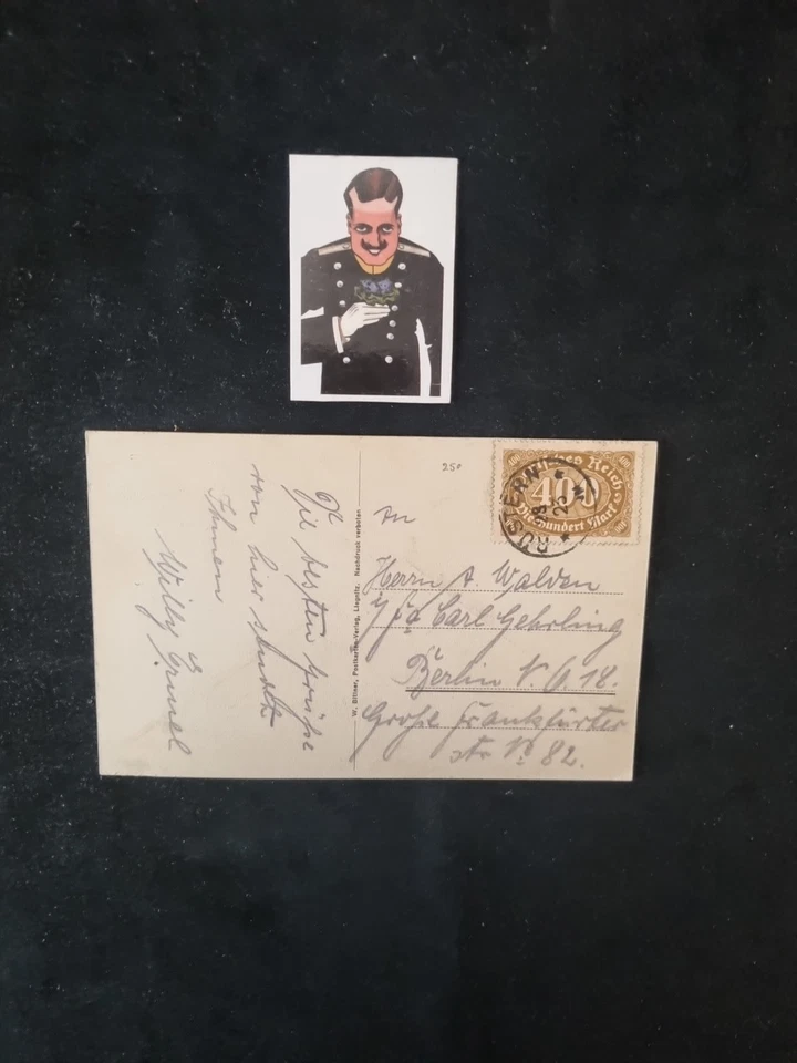 AK Rüstern Liegnitz Schlesien 1923 Molkerei Schule Dorf Ostgebiete - Bild 4 von 4