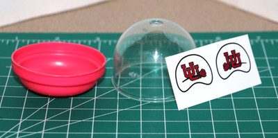Utah Utes Old OPI Vintage ROSE BOWL Gumball Football Helmet Replacement decals