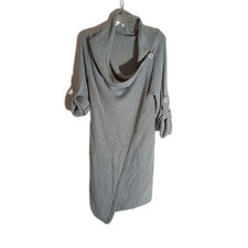 Gray Cowl Neck Sweater Dress Size Small (Read)