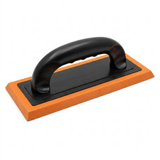 Grout Float 95mm x 255mm with Orange Rubber Pad / Pointing Trowel