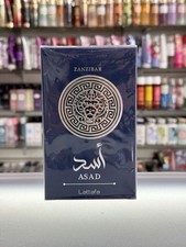 Asad Zanzibar by Lattafa Cologne for Men EDP 3.3 / 3.4 oz New In Box