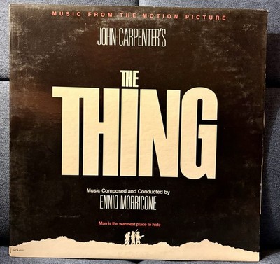 Ennio Morricone   The Thing Original Soundtrack MCA Records 1982 vinyl LP