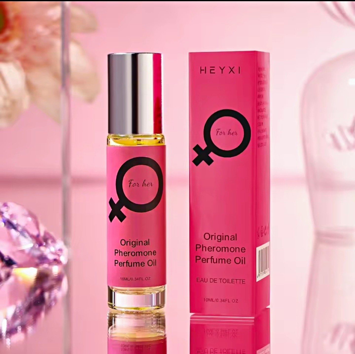 HEYXI Original Pheromone Perfume Oil for Her, 10 mL / 0.34 fl oz