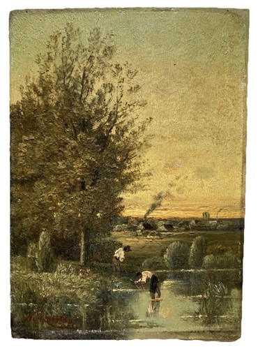 Nicolas ROUSSEAU Huile sur