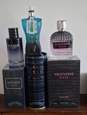 3x Men's perfume bundle Eau de Parfum Spray Men's Fragrance for Him Gift Set. 