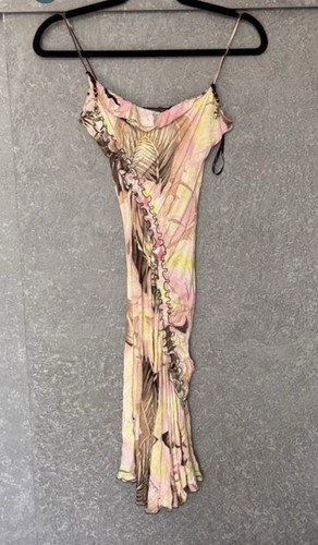 Vintage 2003 Roberto Cavalli dress silk - Imagen 3 de 7