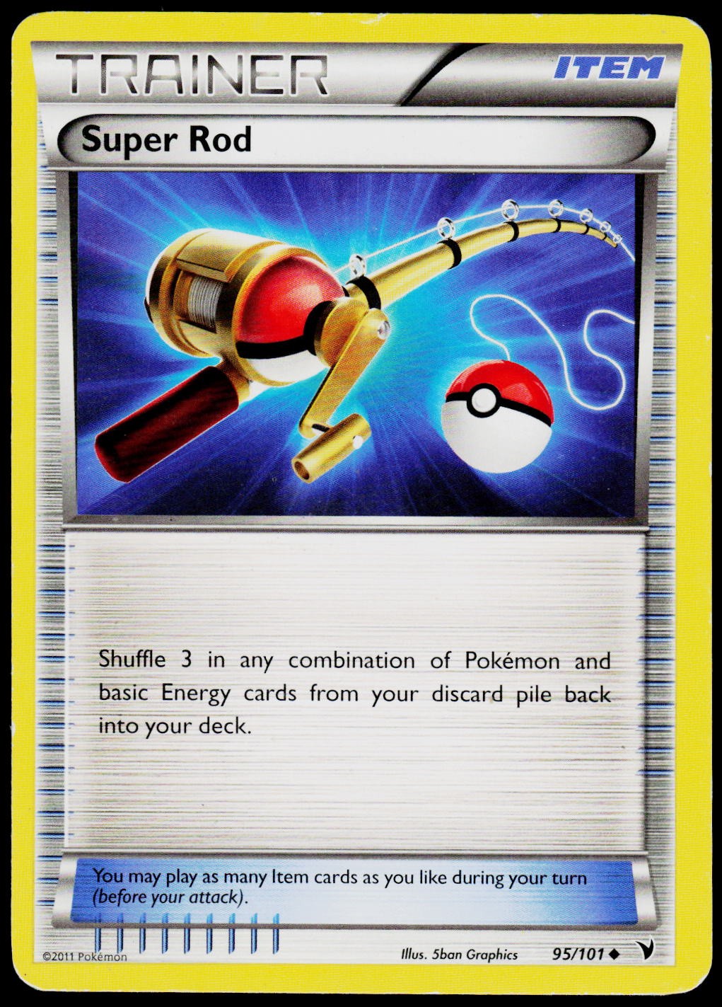 Super Rod 95 Noble Victories - Pokemon LP (Uncommon)