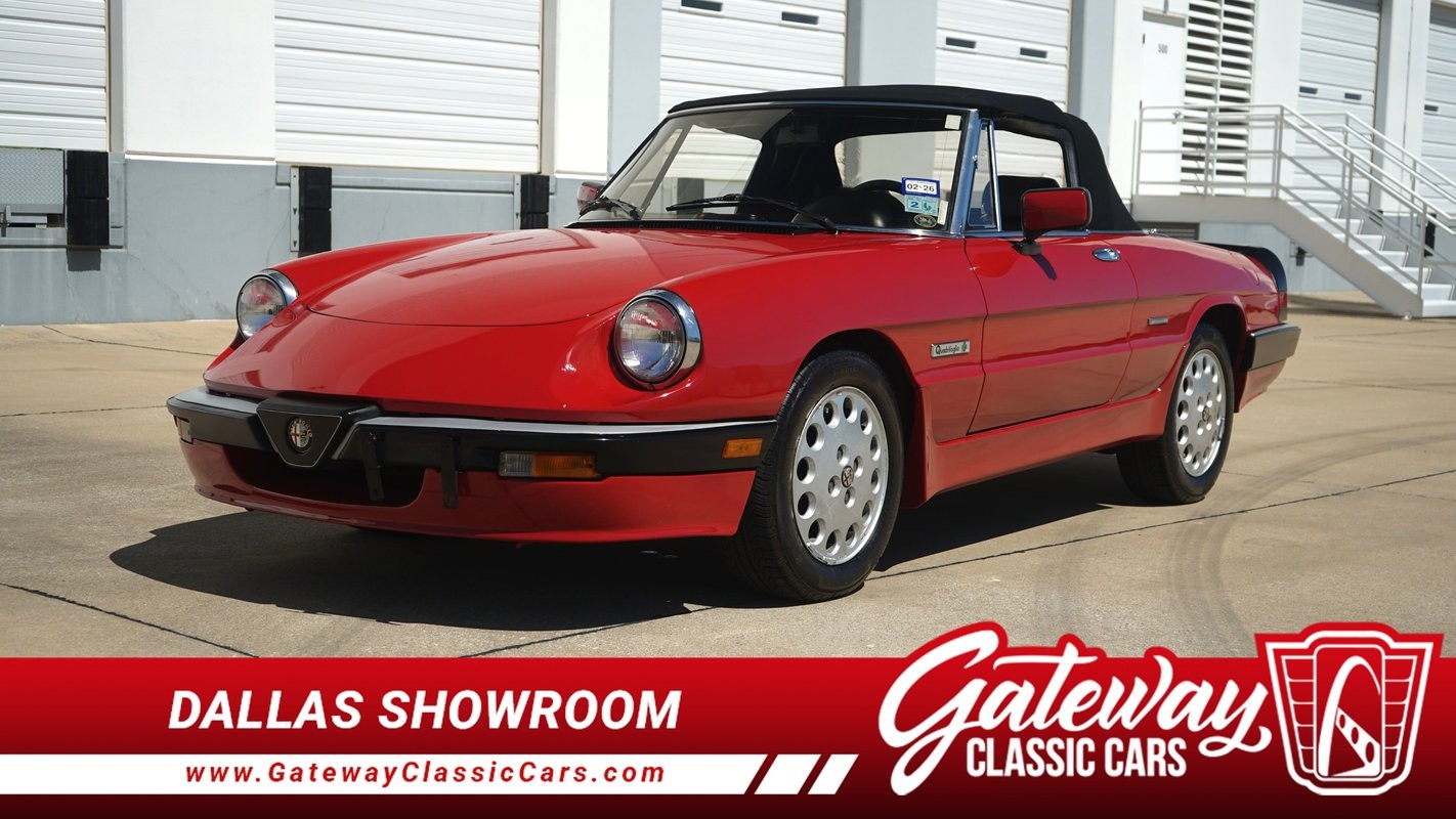 1986 Alfa Romeo Spider for sale in Grapevine Texas
