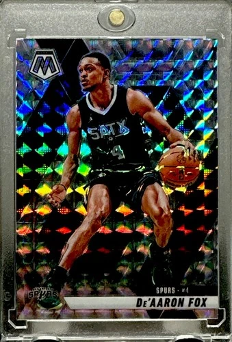 De'Aaron Fox Panini Mosaic De'Aaron Fox Refractor