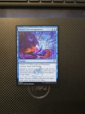 Muse's Encouragement - 0061 - Secrets of Strixhaven SOS - NM/M MTG