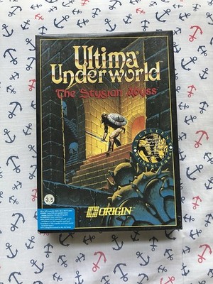 Ultima Underworld The Stygian Abyss Origin Systems big box 3.5'' DOS IBM PC