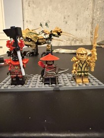 LEGO NINJAGO: The Golden Dragon (70503) 99% complete (missing the ball)