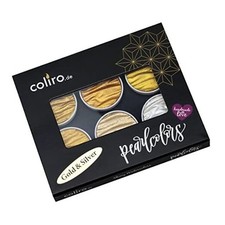 Pearlcolor Paint Set Gold  Silver C600 - New 2023 Version In Metal Box