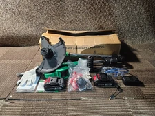 20V Electric Cordless Grass String Trimmer Lawn Edger with 2 Battery, Green