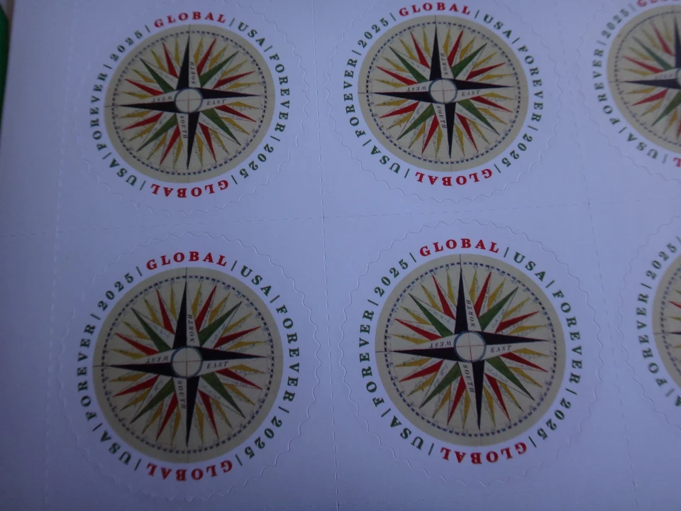 Fifty 1.70 Dollars USPS Global Forever Stamps Year 2024 with Face Value = $85 - Image 3 of 4