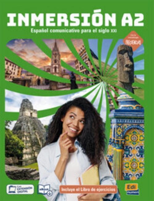 Inmersión A2. Libro del estudiante + Libro de ejercicios + Code Editorial Edinu
