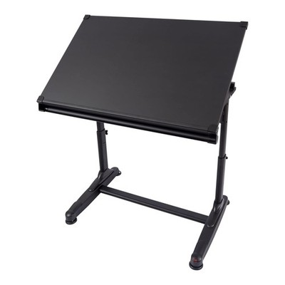 Stand Up Desk Store Adjustable Height and Angle Drafting Table Drawing Desk w...