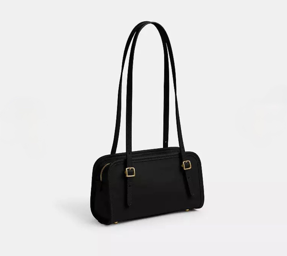 【新品未使用p】COACH 黒 バッグ　通勤 NWT Coach Swing Zip Bag 20 | eBay