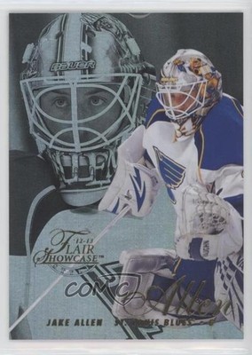2012-13 Fleer Retro 1996-97 Flair Showcase Row 2 Design Jake Allen #22 qp4
