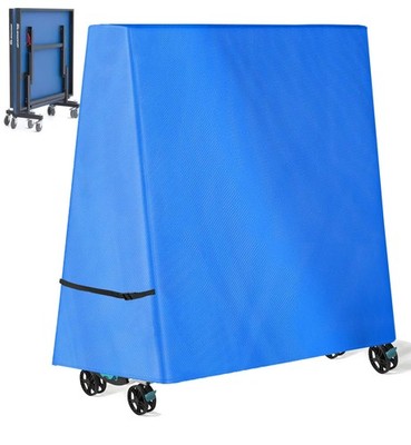 Table Tennis Table Cover, 600D Waterproof Cover for Table Tennis Table...
