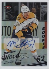 2025-26 Upper Deck Fleer Ultra Rookies Rainbow Foil Matthew Wood Rookie Auto RC