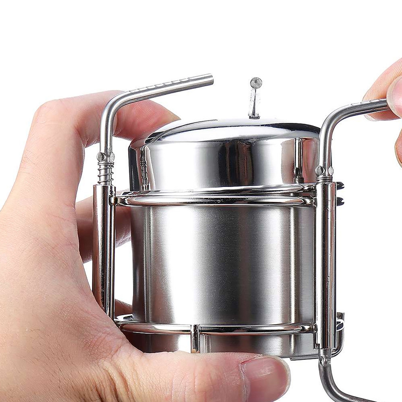 Durable Stainless Steel Stove Anti-corrosion Outdoor Camping Hiking Picnic Stove