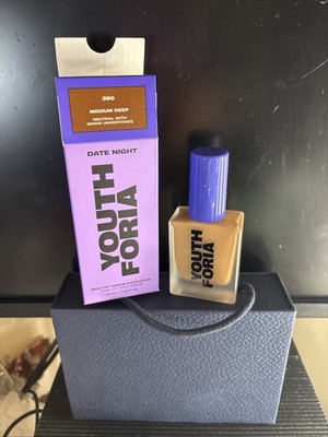 Youth Foria Date Night Skin Tinted Serum Foundation ~Shade 380