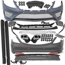 Mercedes W222 Bodykit Stoßstange Vorne Hinten Schweller + Zubehör für S63 AMG Mercedes W222 Bodykit Stoßstange Vorne Hinten Schweller + Zubehör für S63 AMG