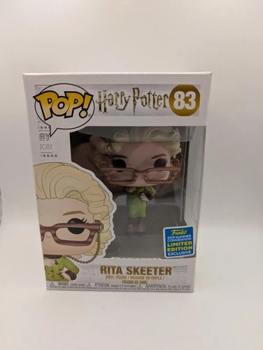 Rita Skeeter Funko Pop #83 Harry Potter 2019 Summer Exclusive