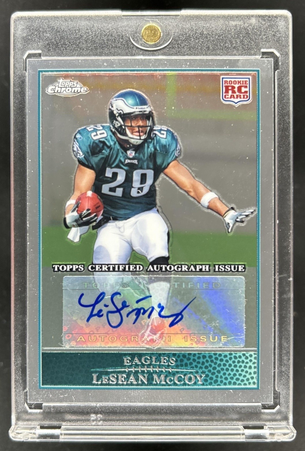 LeSean McCoy Topps Chrome #TC181 Autograph