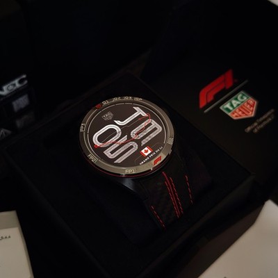 TAG HEUER CONNECTED CALIBRE E5 X FORMULA 1  EDITION 45 mm, Titanium Watch