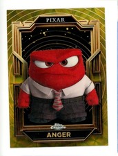 2025 TOPPS CHROME PIXAR #59 ANGER, INSIDE OUT GOLD BASE CARD