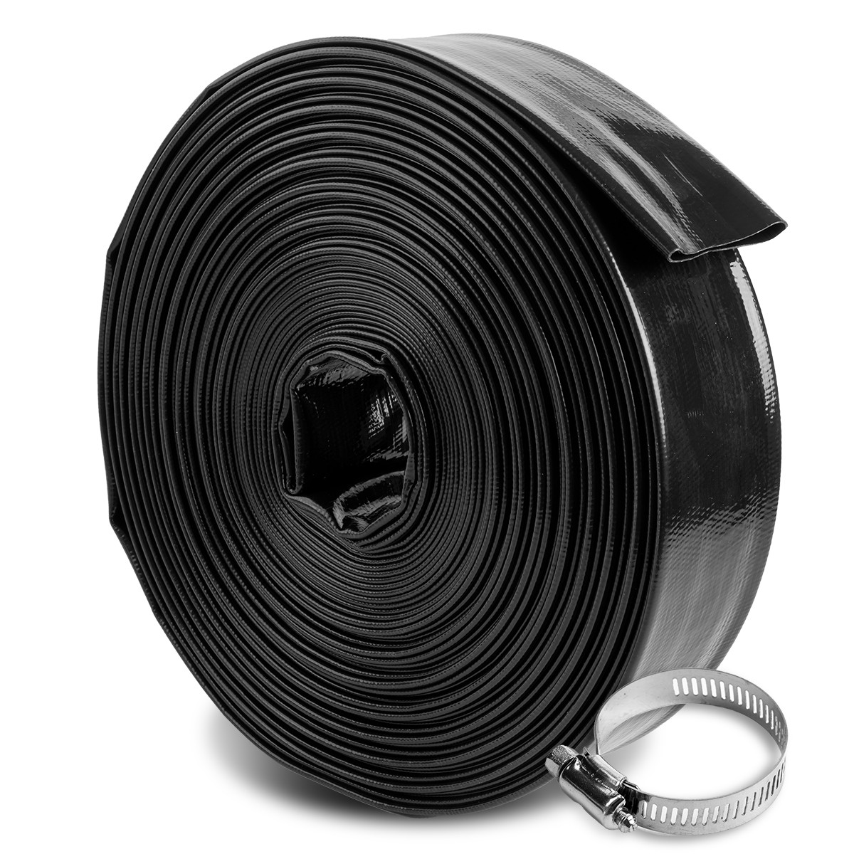 XtremepowerUS 2" x 100ft Commercial Grade Backwash Discharge Swimming Pool Hose