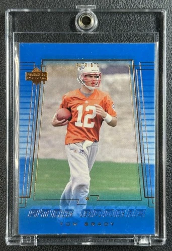 TOM BRADY 2000 UPPER DECK FOOTBALL #254 STAR ROOKIE RC PATRIOTS