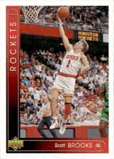 1994 Scott Brooks NBA Basketball Card # 89 Upper Deck