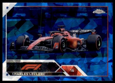 Charles LeClerc 2023 Topps Chrome F1 Sapphire Edition #7