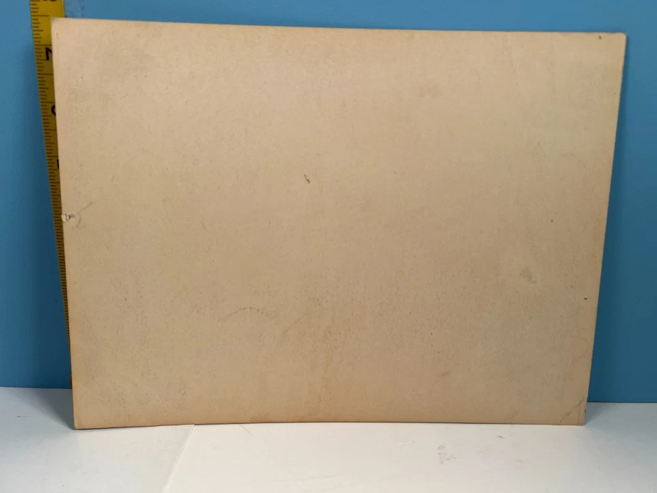 VIntage 1930's Babe Ruth Photo on Paper Board by George Burke🔥 - Image 2 of 2