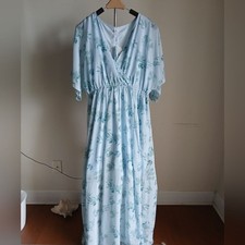 NWT Anrabess Maxi Dress Size XL Floral Lined