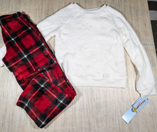 Cat  Jack girl's two-piece long-sleeve fleece pajama set