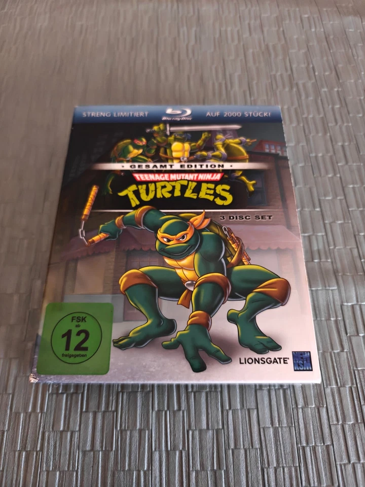 Teenage Mutant Ninja Turtles - TMNT - Limited Edition - Gesamtedition - Blu-Ray - Bild 1 von 4