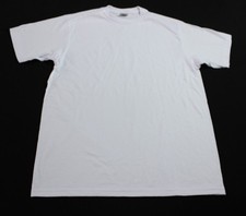 Shaka Wear Unisex Adult Short Sleeve Crew Neck Solid T-Shirt CL8 White Large