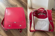 Randoseru Japanese School Bag Kid's Backpack Barbie Pinkish Red Japan 45