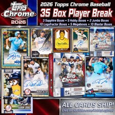 Drew Gilbert SF 2026 Topps CHROME+SAPPHIRE (35 Box) PLAYER Break#3