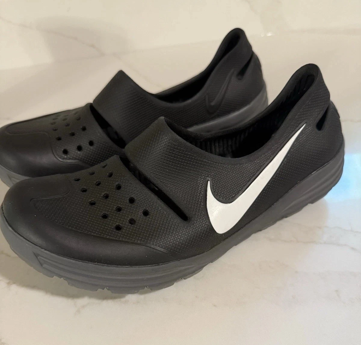 Nike Benassi Solarsoft scarpe da acqua sandali da uomo taglia 10 RARI