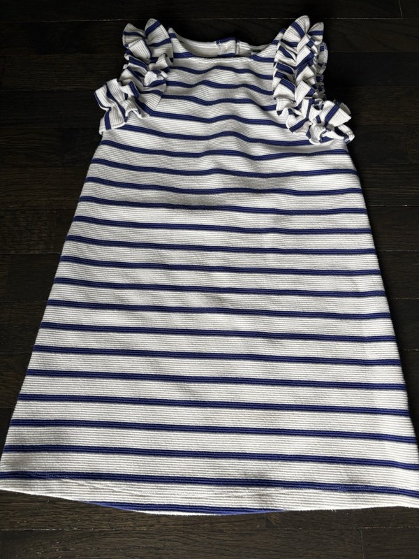 EUC Janie and Jack Toddler Girl Ruffle Dress 5 *freeship*
