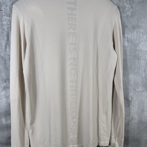 Nike Shirt Damen Large Infinite Langarm Running Center Swoosh hellbraun - Bild 11 von 11