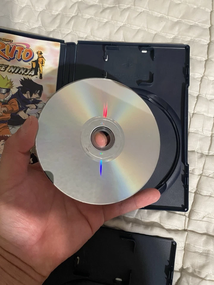 Naruto Ultimate Ninja + NCAA Final Four 2004 PS2 PlayStation 2 CIB [TESTED] - Image 4 of 4